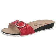 Kapcie damskie - Berkemann Damskie kapcie Sanne, czerwony sygnałowy, 42 2/3 EU, czerwony (Signalrot), 42 2/3 EU - miniaturka - grafika 1