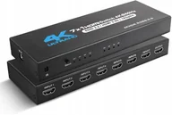 Kable - SWITCH HDMI 2.0 7x1 PRZEŁĄCZNIK 4K/60Hz HDR 8:8:8 - miniaturka - grafika 1