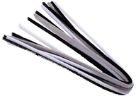 Zabawki kreatywne - Drucik oplatany 50cm mix czarno-biały 10szt - miniaturka - grafika 1