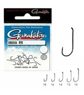 Inne akcesoria dla wędkarzy - Haki Gamakatsu F11N/L-014 1 Black 1 op. - miniaturka - grafika 1