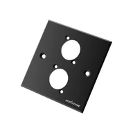 Kable - Roxtone panel do montażu gniazd tablicowych w puszce RWPA60-2-BK - miniaturka - grafika 1