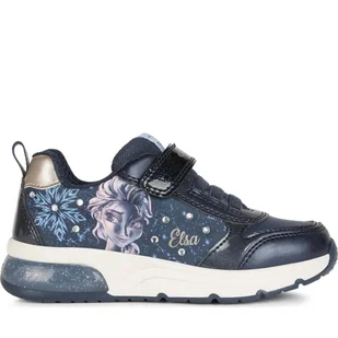 Geox trampki dziewczęce J268VD 0ANAJ C4256 Kolor: Niebieski Rozmiar: 35 - Buty dla dziewczynek - miniaturka - grafika 1