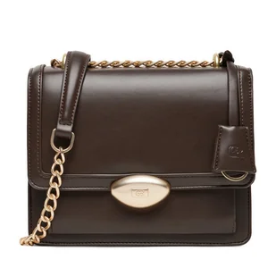 Torebka Gino Rossi CEO-PEARLA-KQ43 Brązowy - Torebki damskie - miniaturka - grafika 1