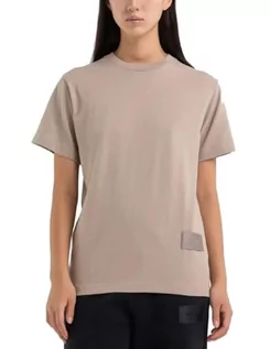 Koszulki i topy damskie - Replay T-shirt damski, 822 piaskowy, XS - grafika 1