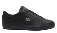 Trampki męskie - Lacoste Buty Powercourt 125 2 Sma Czarne Tenisówki Męskie R-44,5 - miniaturka - grafika 1