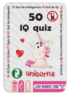 Podróżne łamigłówki - 50 iq jednorożce The Purple Cow - Książki edukacyjne - miniaturka - grafika 2
