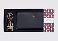 Portfele - Tommy Hilfiger Zestaw portfel + brelok AW0AW14004 one size Iconic Tommy GP Wallet Keyfob - miniaturka - grafika 1