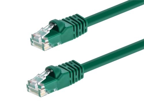 Monoprice Kabel sieciowy Ethernet 24AWG Cat6 550 MHz UTP, kolor zielony (102303)