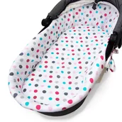 Prześcieradła dla dzieci - Wkładka Do Gondoli Wózka Prześcieradło Muślinowa - miniaturka - grafika 1