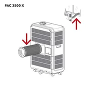 Akcesoria do wentylacji i klimatyzacji - Trotec PAC 3500 X wąż powietrza odprowadzanego - miniaturka - grafika 1