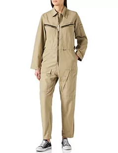 G-STAR RAW Kombinezon damski Multi Zip 2.0, beżowy (Tree House C960-c941), M - Kombinezony - miniaturka - grafika 1