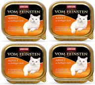 Mokra karma dla kotów - Animonda vom Feinsten Classic Drób i Cielęcina 100g 83-437 - miniaturka - grafika 1