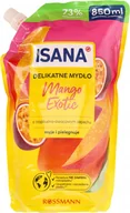 Mydła - Isana mydło w płynie do rąk MANGO EXOTIC zapas MEGA 850ml - miniaturka - grafika 1