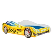 Łóżka dla dzieci i młodzieży - Łóżko dziecięce auto Taxi 160x80 - miniaturka - grafika 1