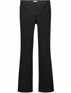 Spodnie bootcut damskie Tom Tailor Alexa Narrow Boot ROZMIAR 30/32 czarne - Spodnie damskie - miniaturka - grafika 1