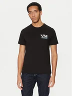Koszulki męskie - Calvin Klein T-Shirt Graphic K10K113799 Czarny Regular Fit - miniaturka - grafika 1