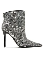 Botki damskie - Steve Madden Botki Sentinel-R SM11003450 Srebrny - miniaturka - grafika 1