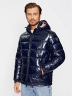 Kurtki męskie - Guess Kurtka puchowa M3BL27 WFP42 Granatowy Regular Fit - miniaturka - grafika 1