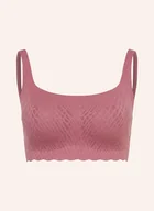 Biustonosze - Sloggi Biustonosz Bustier Zero Feel Bliss lila - miniaturka - grafika 1