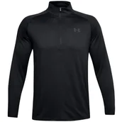 Koszulki sportowe męskie - Męska koszulka Under Armour Tech 2.0 1/2 Zip Rozmiar: M / Kolor: zielony - miniaturka - grafika 1