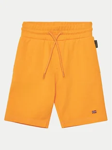 Napapijri Szorty sportowe Nalis NP0A4HK5A701 D Pomarańczowy Regular Fit - Spodenki damskie - miniaturka - grafika 1
