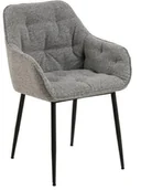 Krzesła - Krzesło Brooke szare Monza - miniaturka - grafika 1