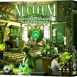 Nucleum: Instytut Badań nad Energią Rebel - gra - Gry planszowe - miniaturka - grafika 1