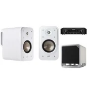 Zestawy stereo - MARANTZ NR1200 + POLK AUDIO S20E + HTS SUB10 białe - miniaturka - grafika 1