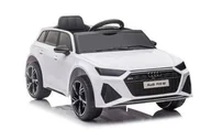 Pojazdy elektryczne dla dzieci - Pojazd na Akumulator Audi RS6 BRD-2118 Biały - miniaturka - grafika 1