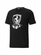 Koszulki męskie - PUMA KOSZULKA FERRARI RACE BIG SHIELD 53818401 r S - miniaturka - grafika 1