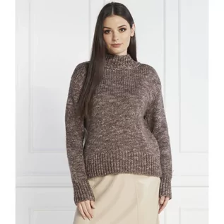 Swetry damskie - Joop! Wełniany sweter | Loose fit - grafika 1