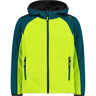 CMP - Kid Jacket Fix Hood, Boy, Acido, 128 - Kurtki i płaszcze dla chłopców - miniaturka - grafika 1