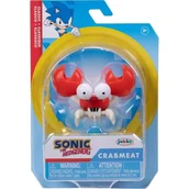 Figurki dla dzieci - SONIC THE HEDGEHOG JAKKS ORYGINALNA RUCHOMA FIGURKA CLASSIC CRABMEAT - miniaturka - grafika 1