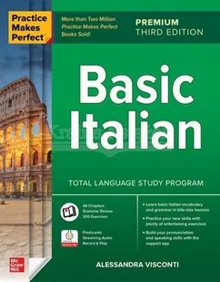 Practice Makes Perfect: Basic Italian, Premium Third Edition - Pozostałe książki - miniaturka - grafika 1