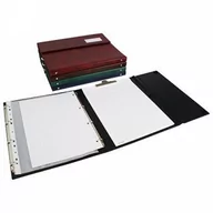 Teczki i skoroszyty - Teczki konferencyjne A4 typu "Julia" granat TE-12-02 - miniaturka - grafika 1