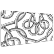 Podkładki na biurko - Ochronna mata na biurko Poplątany kabel 100x50 cm, Dywanomat - miniaturka - grafika 1