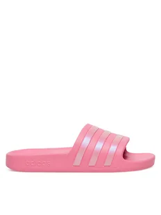 adidas Klapki ADILETTE AQUA IF6071 Różowy - Klapki i japonki damskie - miniaturka - grafika 1