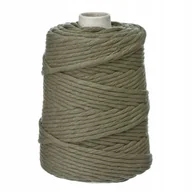 Zabawki kreatywne - Sznurek Do Makram Skręcany Khaki Zielony 100M 5Mm Dpcraft - miniaturka - grafika 1