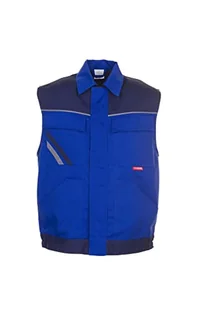 Planam Highline męska kamizelka chabrowa granatowa cynk model 2360 rozmiar XXXL - Garnitury - miniaturka - grafika 1