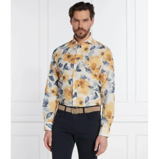 Joop! Lniana koszula 17 JSH-146Pai-W 10017663 | Slim Fit - Koszule męskie - miniaturka - grafika 1