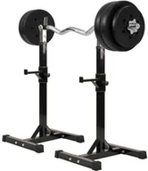 Stojaki na hantle i obciążenia - Gorilla Sports Zestaw gryf stojak obciążenia 35 kg (100592-00006-0036) - miniaturka - grafika 1