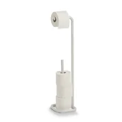Stojaki i wieszaki na papier toaletowy - Stojak na papier toaletowy metalowy ZELLER 18914 - miniaturka - grafika 1