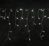 Oświetlenie świąteczne - Nexos Świąteczny świetlny deszcz - 11,9 m, 600 LED, zimna biel - miniaturka - grafika 1