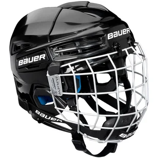 Kask hokejowy Bauer Prodigy Combo Youth Czarny - Hokej - miniaturka - grafika 1