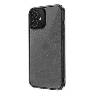 UNIQ etui LifePro Tinsel iPhone 12 mini 5,4" czarny/vapour smoke - Etui i futerały do telefonów - miniaturka - grafika 2