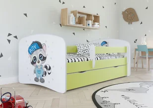 Kocot Kids Łóżko BABY DREAMS szop 180 z barierką i stelażem Kocot Kids - Łóżka dla dzieci i młodzieży - miniaturka - grafika 1