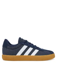 adidas Sneakersy VL Court 3.0 JS3486 Granatowy - Buty dla chłopców - miniaturka - grafika 1