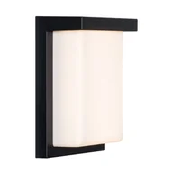Lampy ogrodowe - Alba kinkiet elewacyjny LED 12W 4000K IP65 czarny SJ19106-S - miniaturka - grafika 1