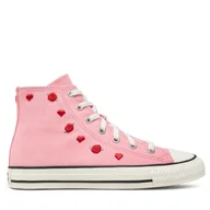 Trampki damskie - Trampki Converse Chuck Taylor All Star Valentine'S Day A12624C Różowy - miniaturka - grafika 1
