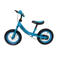 Rowerki biegowe - Rowerek biegowy R3 czerwono-biały R-Sport 12'' hamulec, dzwonek - miniaturka - grafika 1